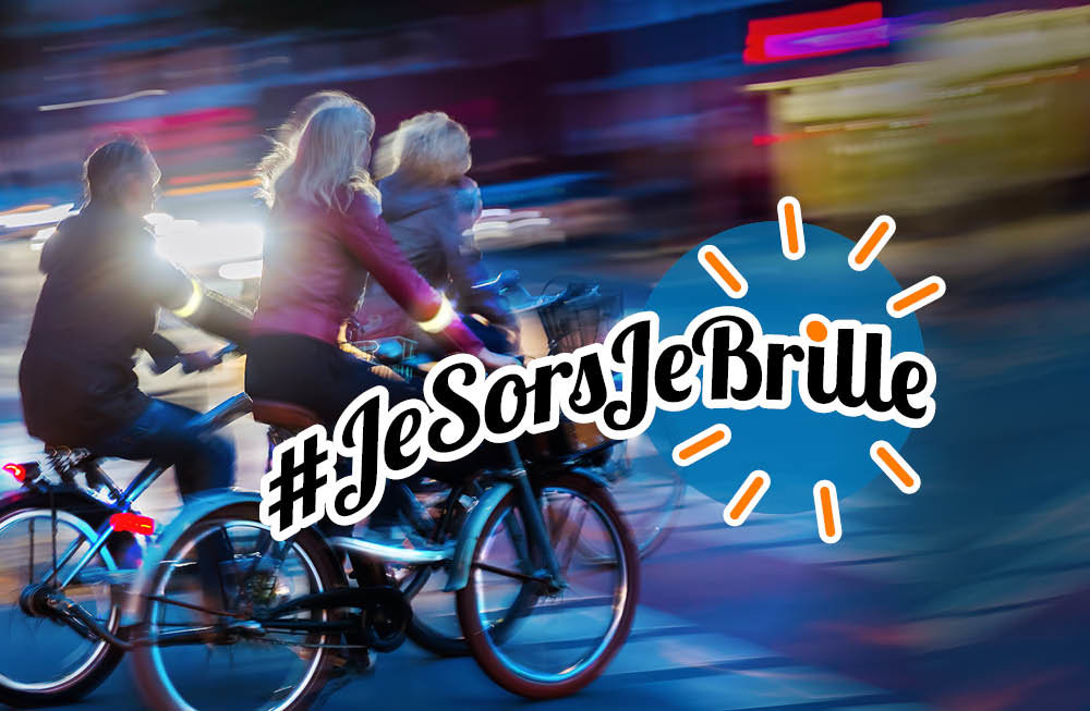 Cool et visible à vélo ? Yes, you can ! Conseils pratiques avec la campagne #JeSorsJeBrille 